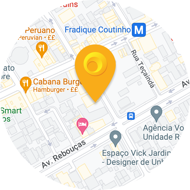 A map of São Paulo